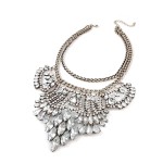 Ice Ice Baby Crystal Cascade Necklace